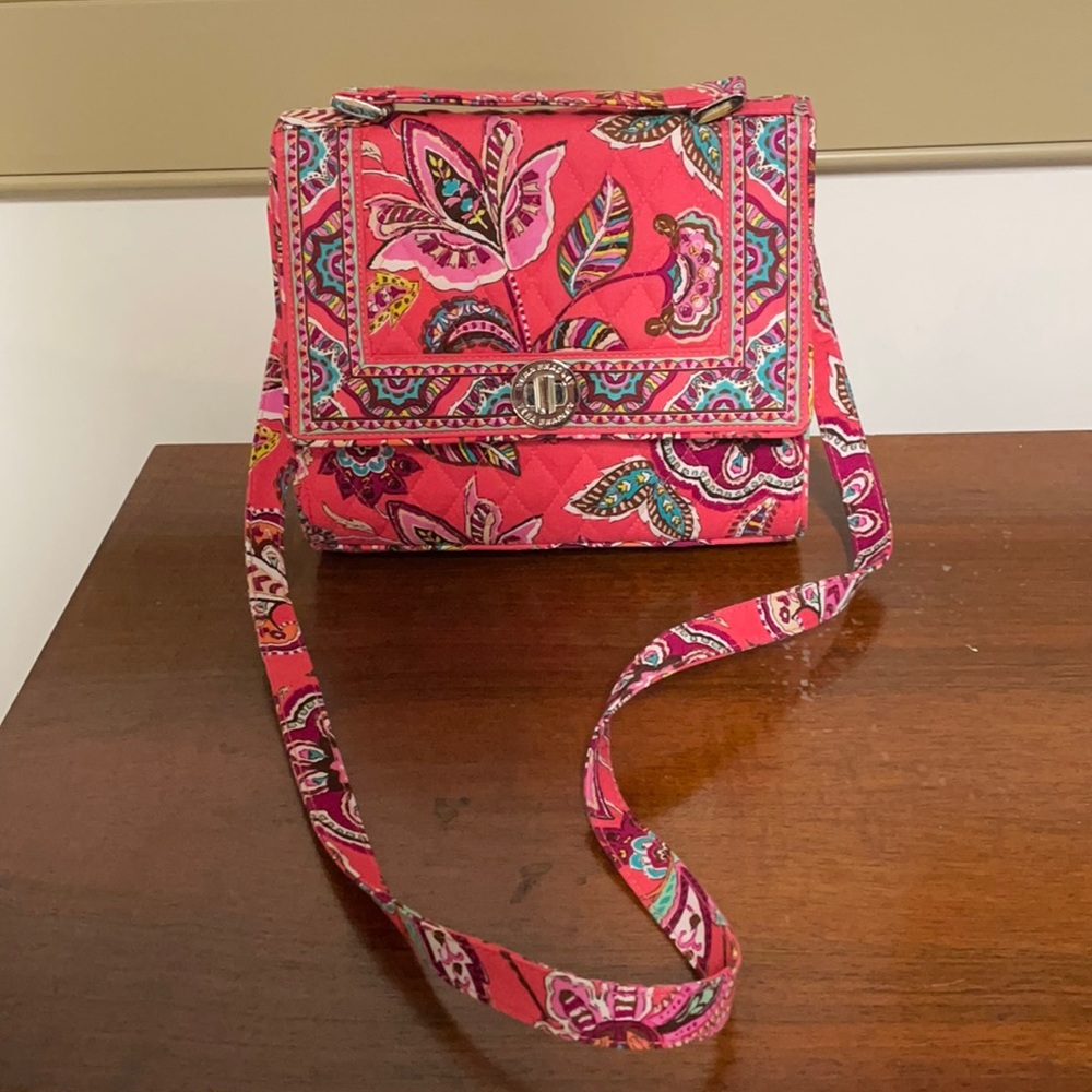 Vera Bradley Aztec paisley cross body bag